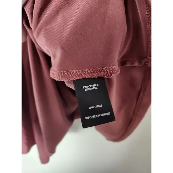 Torrid Babydoll Blouse Cami Plus Size 4X Pink Tank Top Surplice V-Neck - Picture 3 of 4